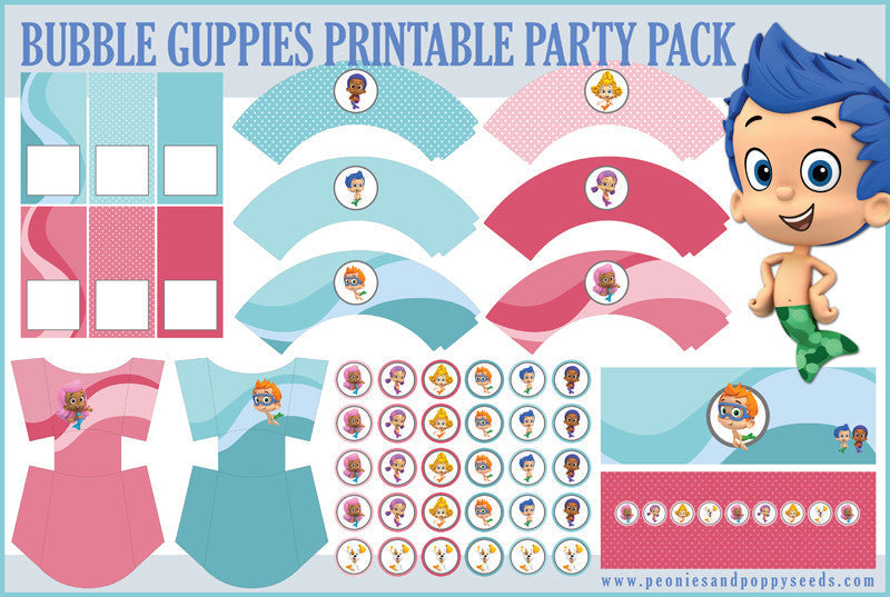 Free Bubble Guppies Party Printables – Dorky Doodles free-bubble-guppies-party-printables-dorky-doodles