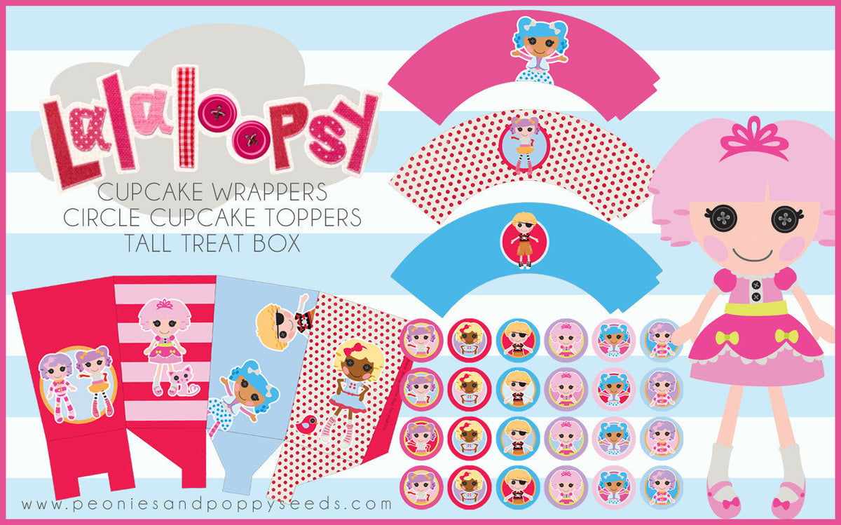 Lalaloopsy Printable Party Pack – Dorky Doodles