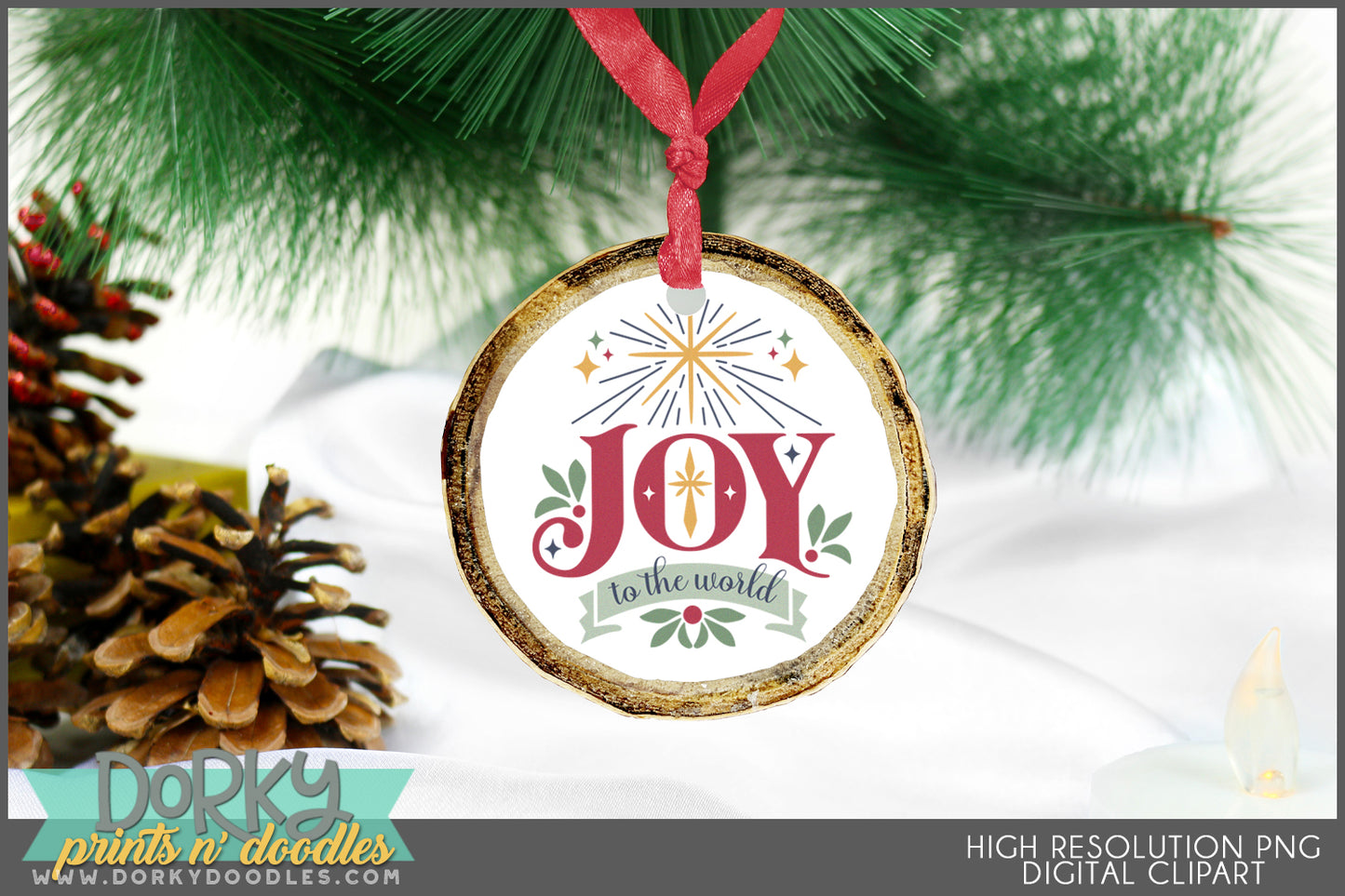 Pretty Nativity Sayings Christmas Clipart