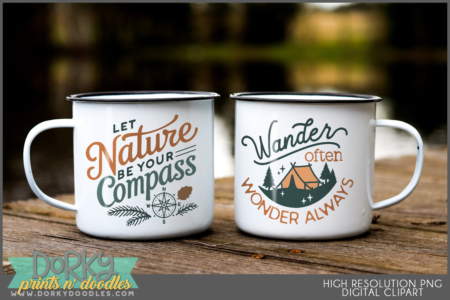 Camping Clipart Mega Bundle
