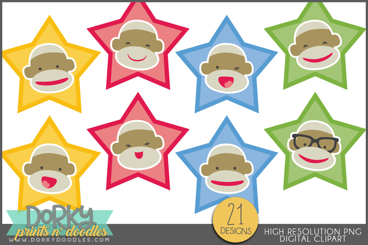 Back to School Animals & Alphabet Clipart Bundle