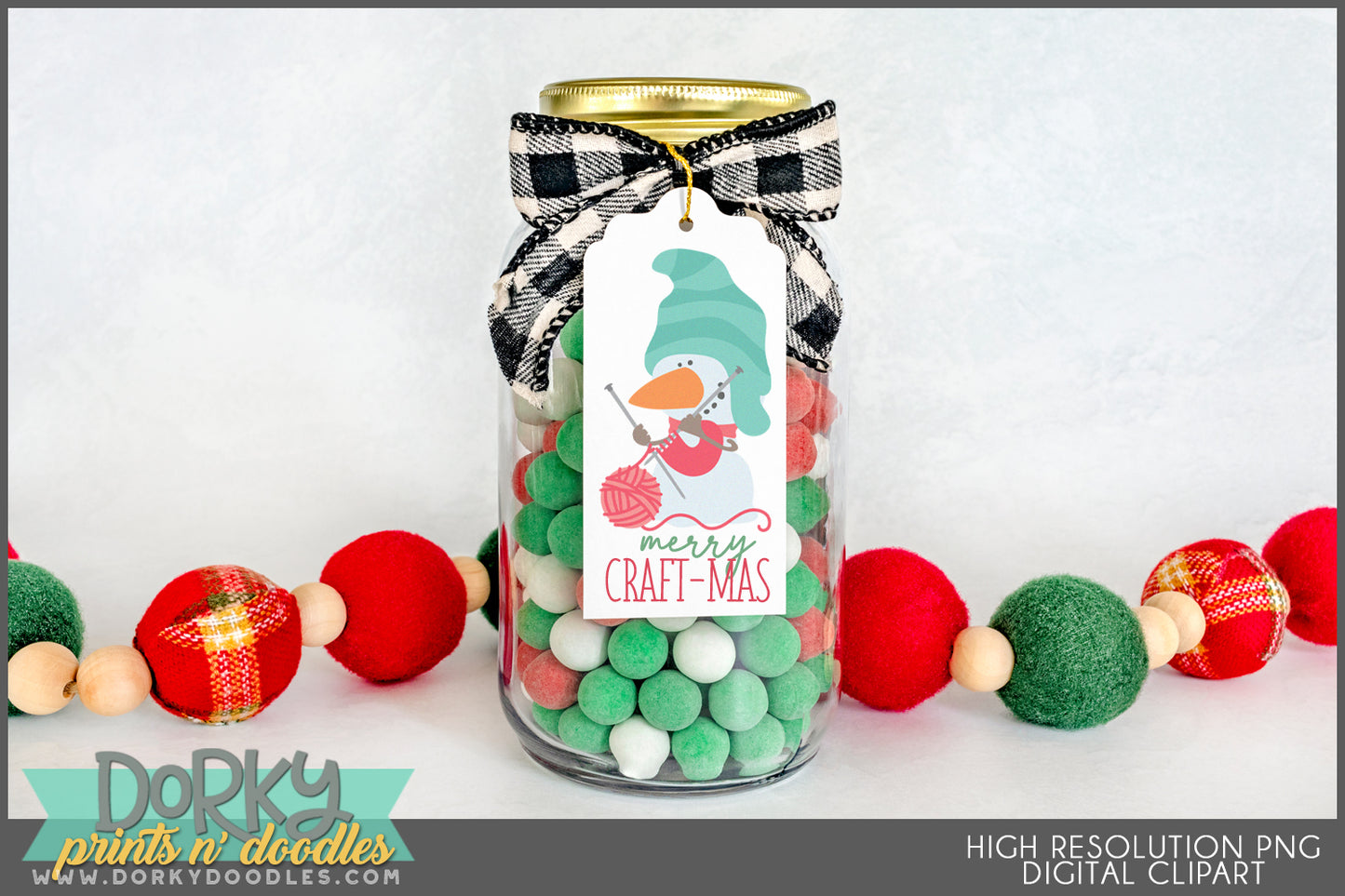 Crafting Snowman Designs - Silly Snowmen Christmas Clipart