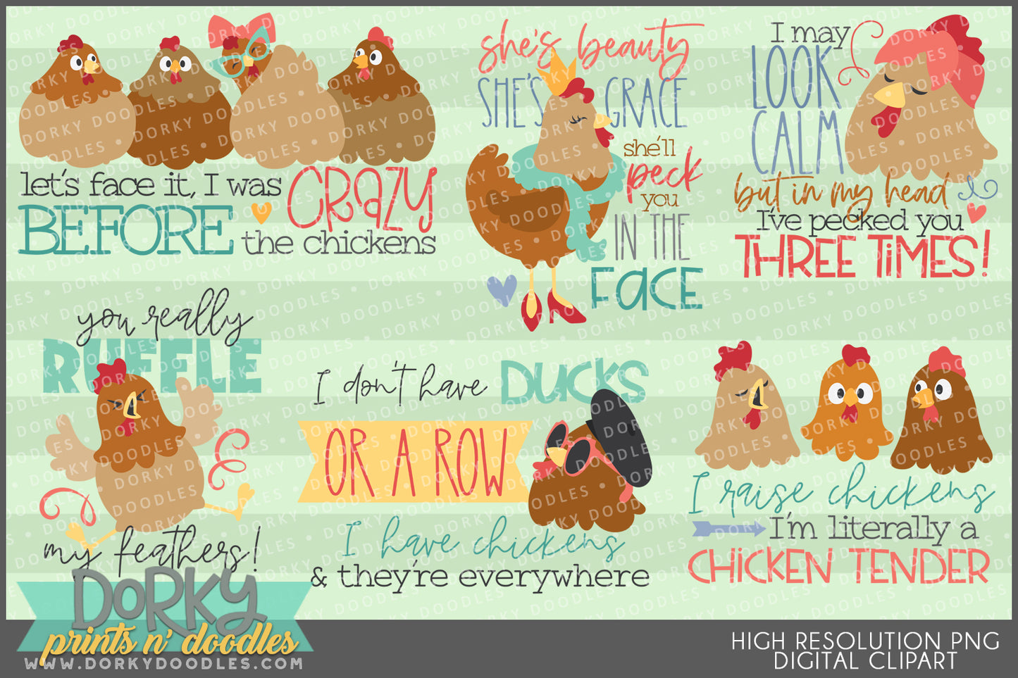 Farm Love Clipart Bundle