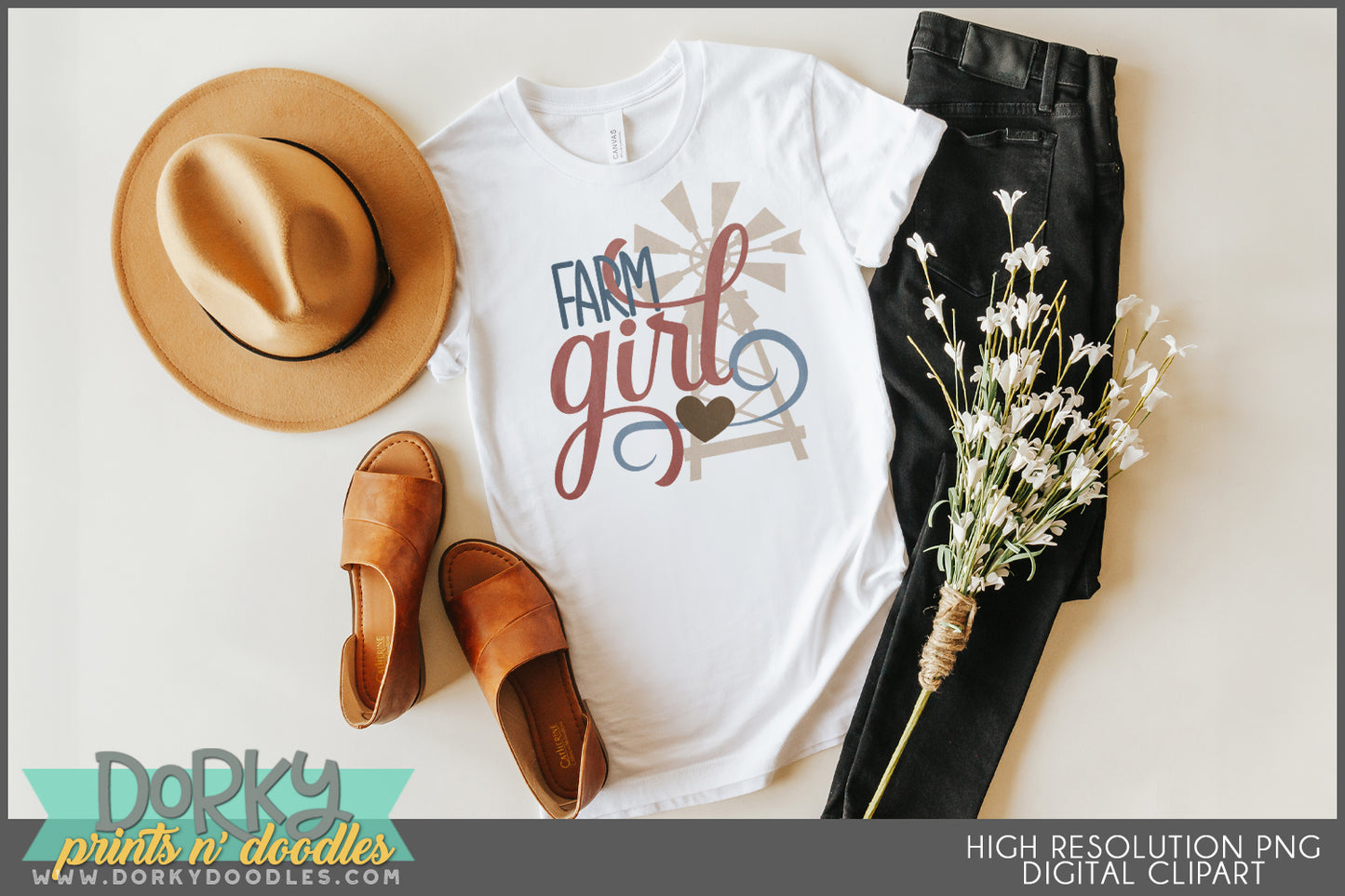 Farm Love Clipart Bundle