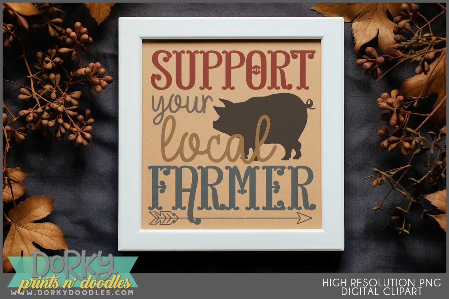 Farm Love Clipart Bundle