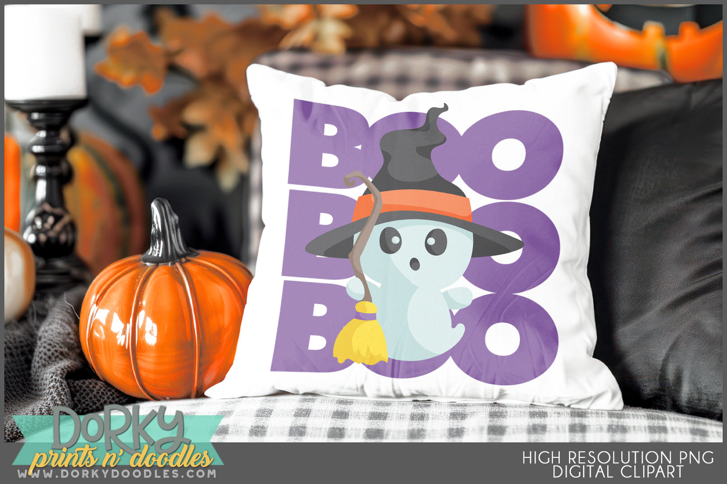 Silly Halloween Clipart Bundle
