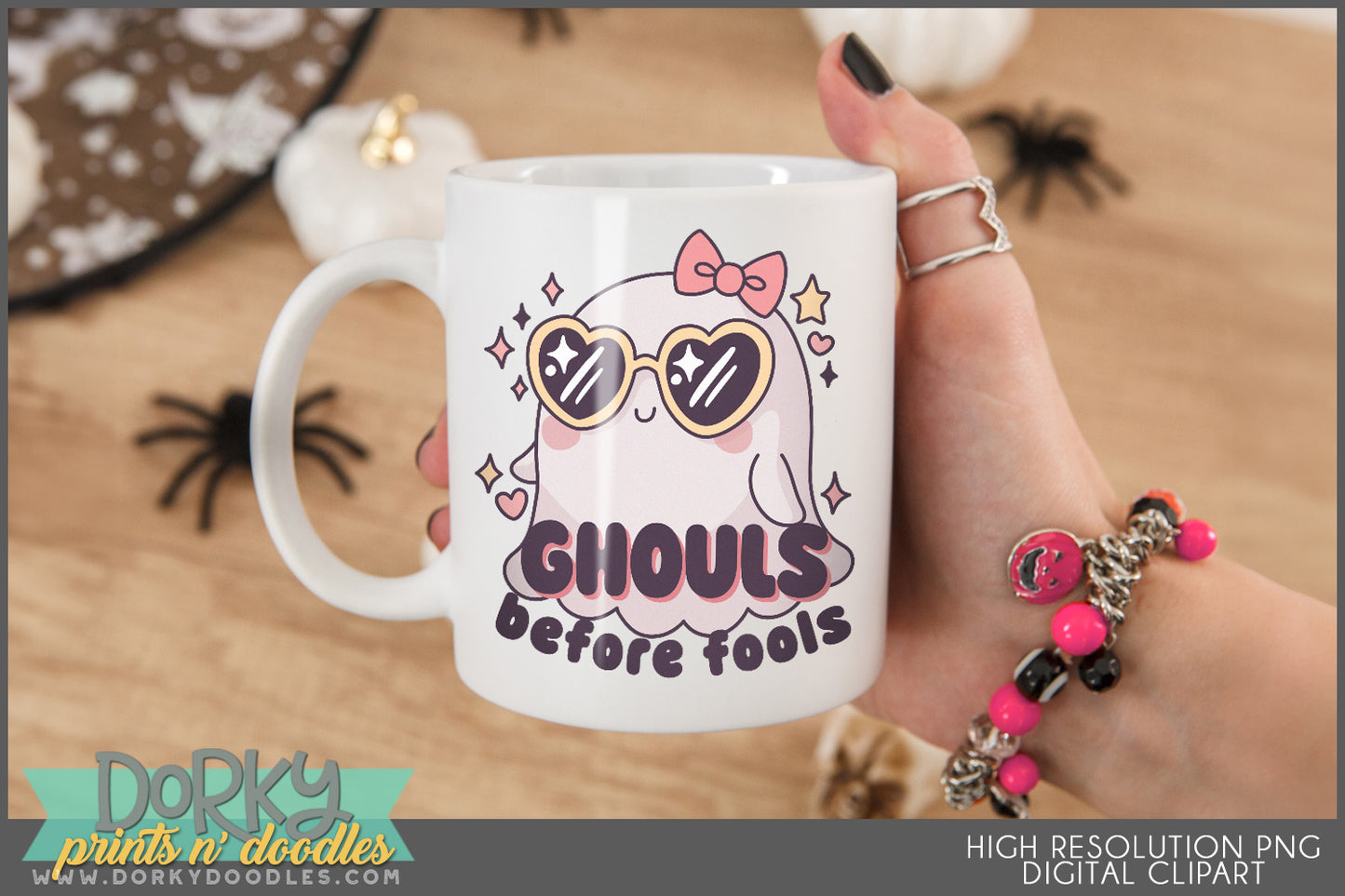 Spooky Cute Ghost Sayings for Halloween Clipart