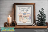 Cute Nativity Graphics - Whimsical Christmas Clipart