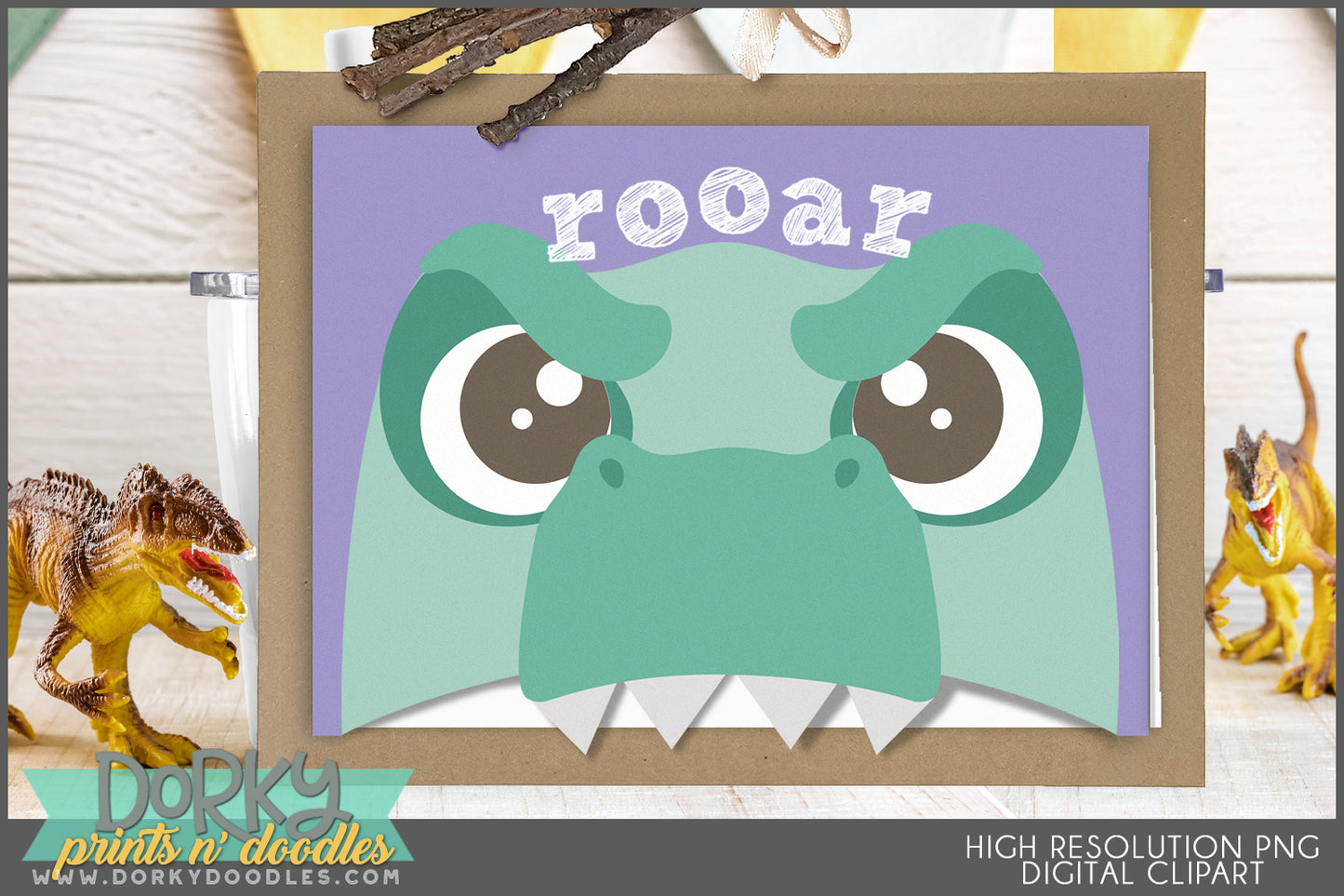 Cute Peeking Animals Clipart Bundle