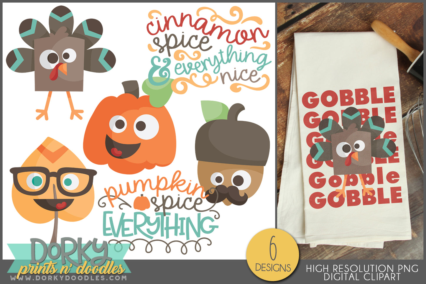 Fall Fun Clipart Bundle