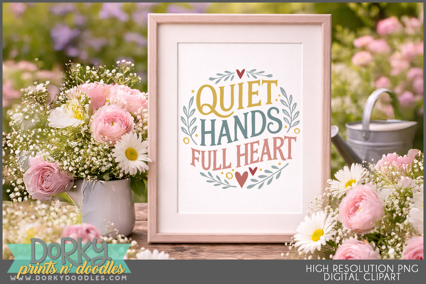 Simple Living Word Art PNG Clipart