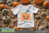 Spooky Cute Pumpkin Halloween Clipart