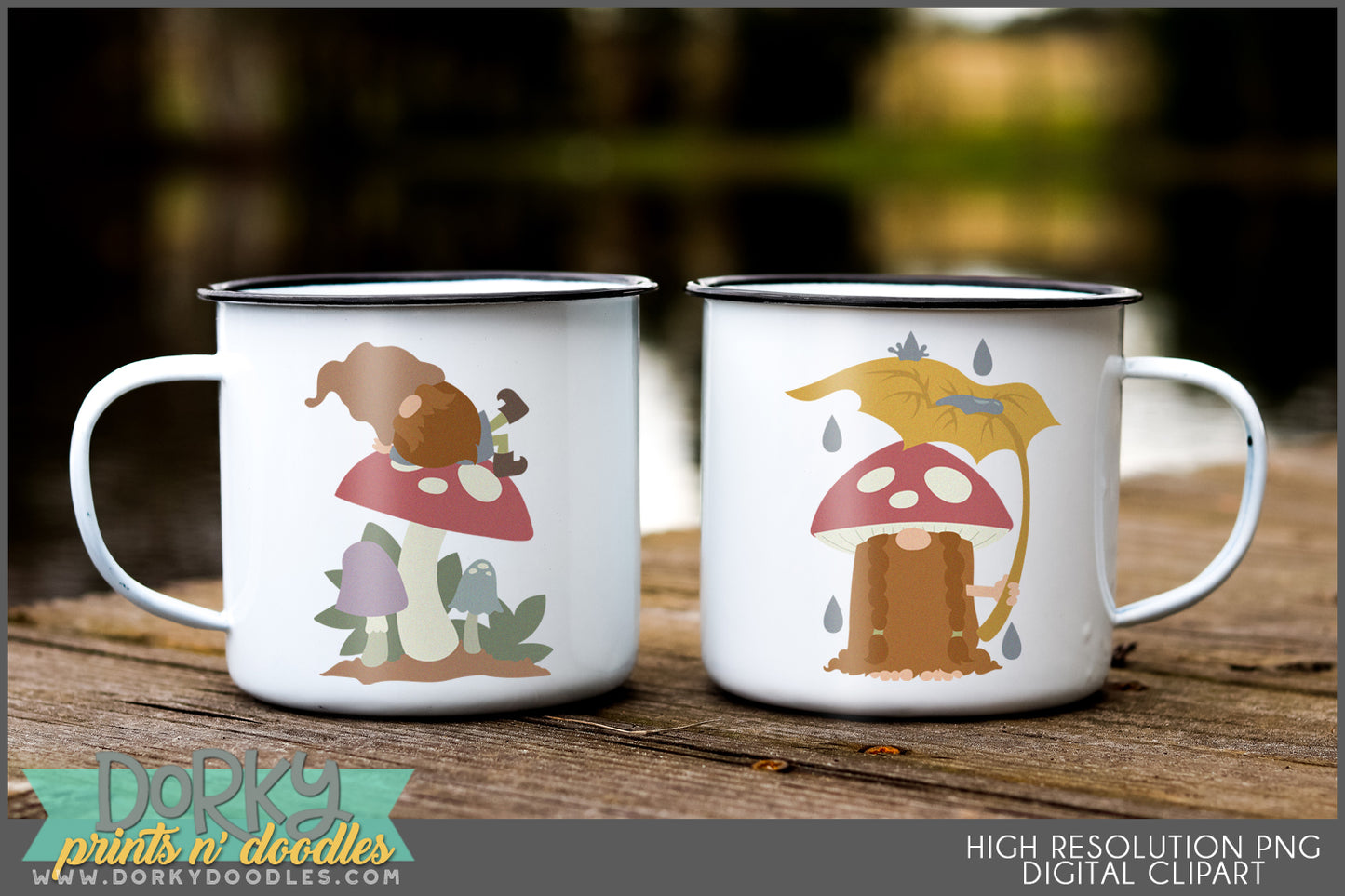 Gnome Love Clipart Bundle