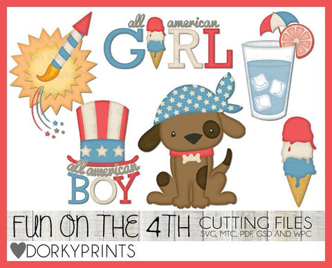 4th of July Cuttable Files