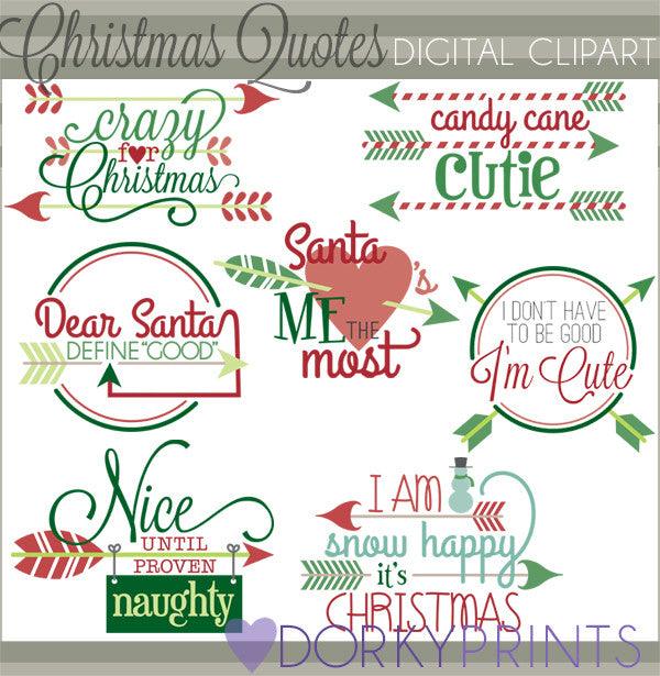 Arrow Quotes Christmas Clipart