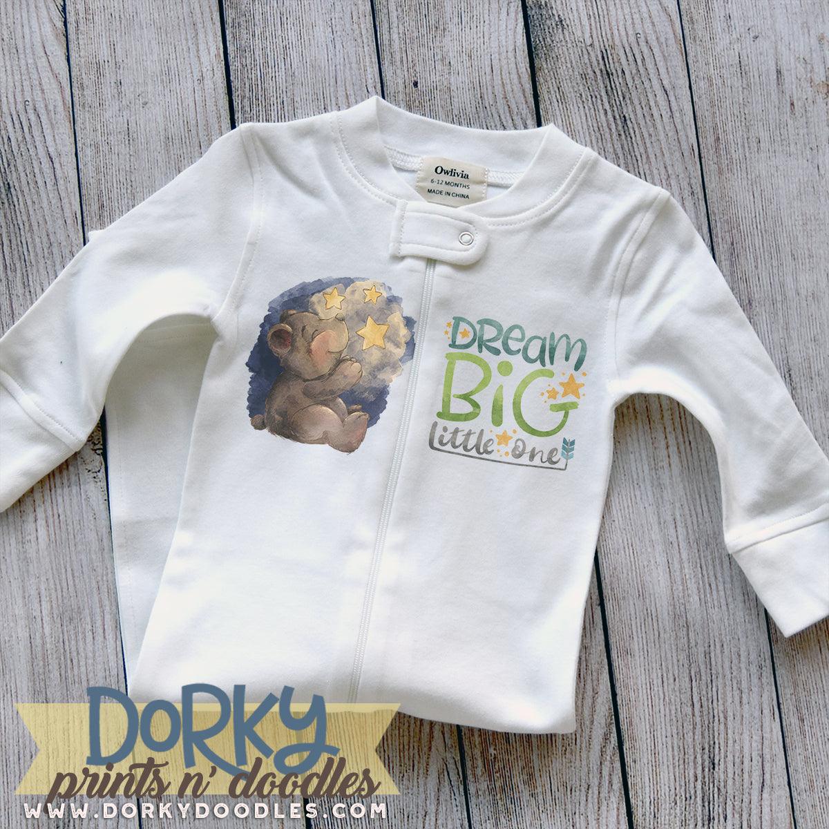 Baby Bear Stars Watercolor PNG