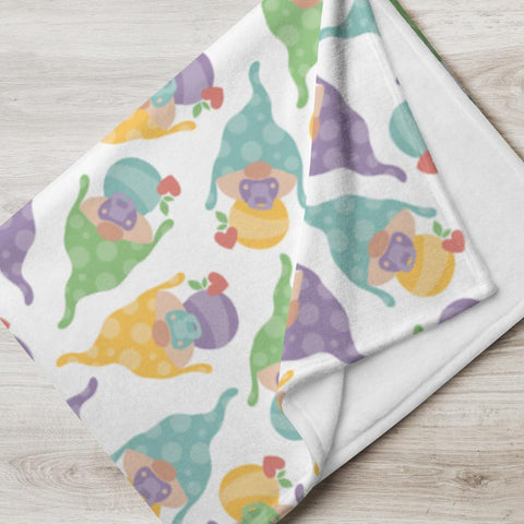 Baby Gnomes Throw Blanket