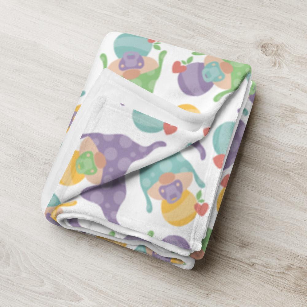 Baby Gnomes Throw Blanket
