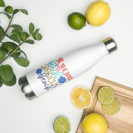 Beach Beach Beach Stainless Steel Water Bottle