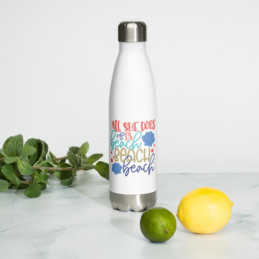 Beach Beach Beach Stainless Steel Water Bottle