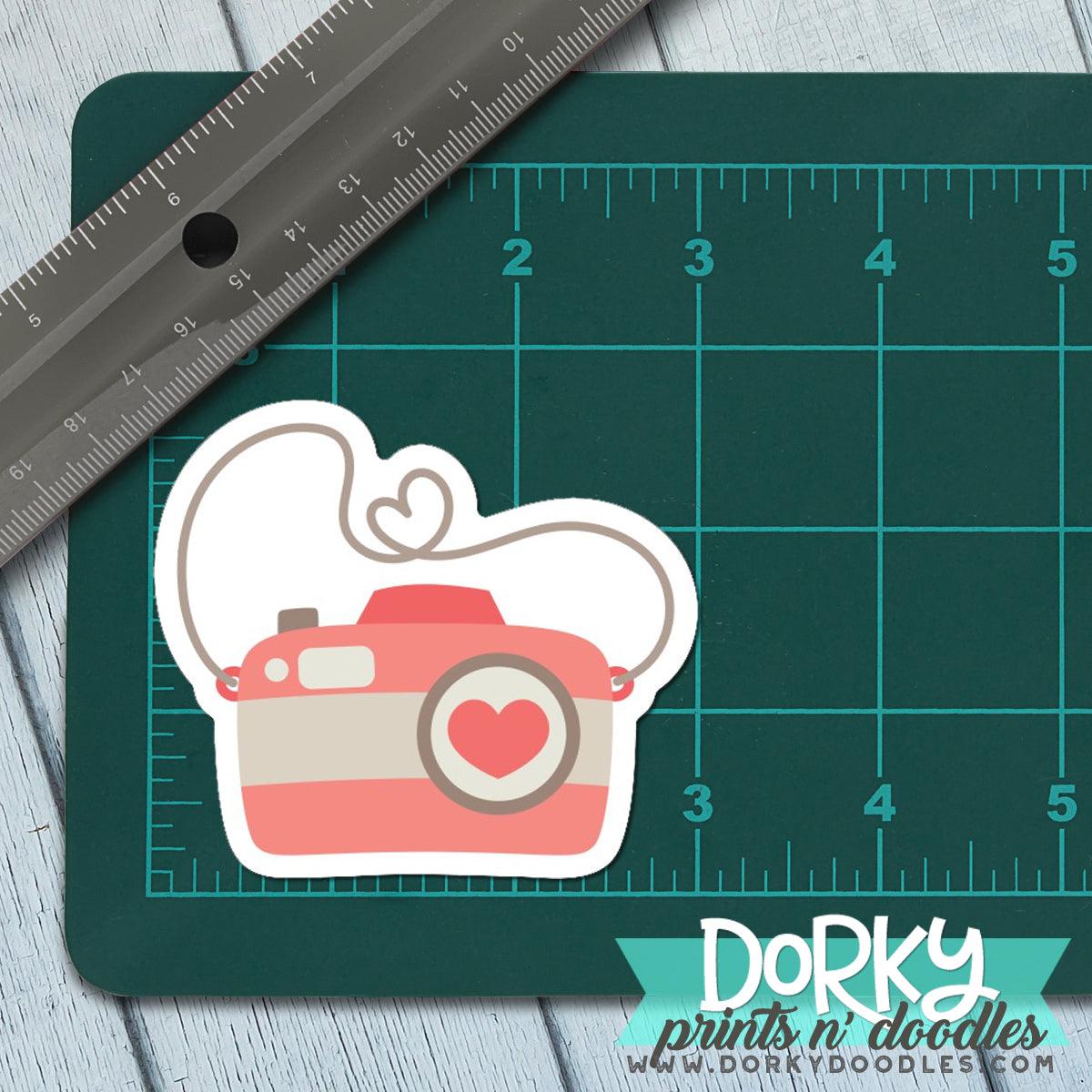 Camera Large Waterproof Sticker