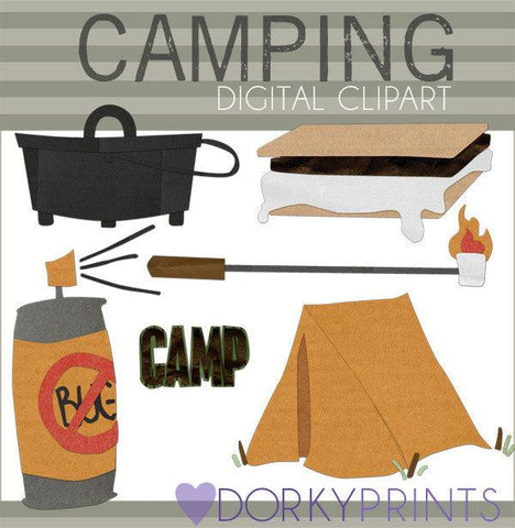 Camping Summer Clipart