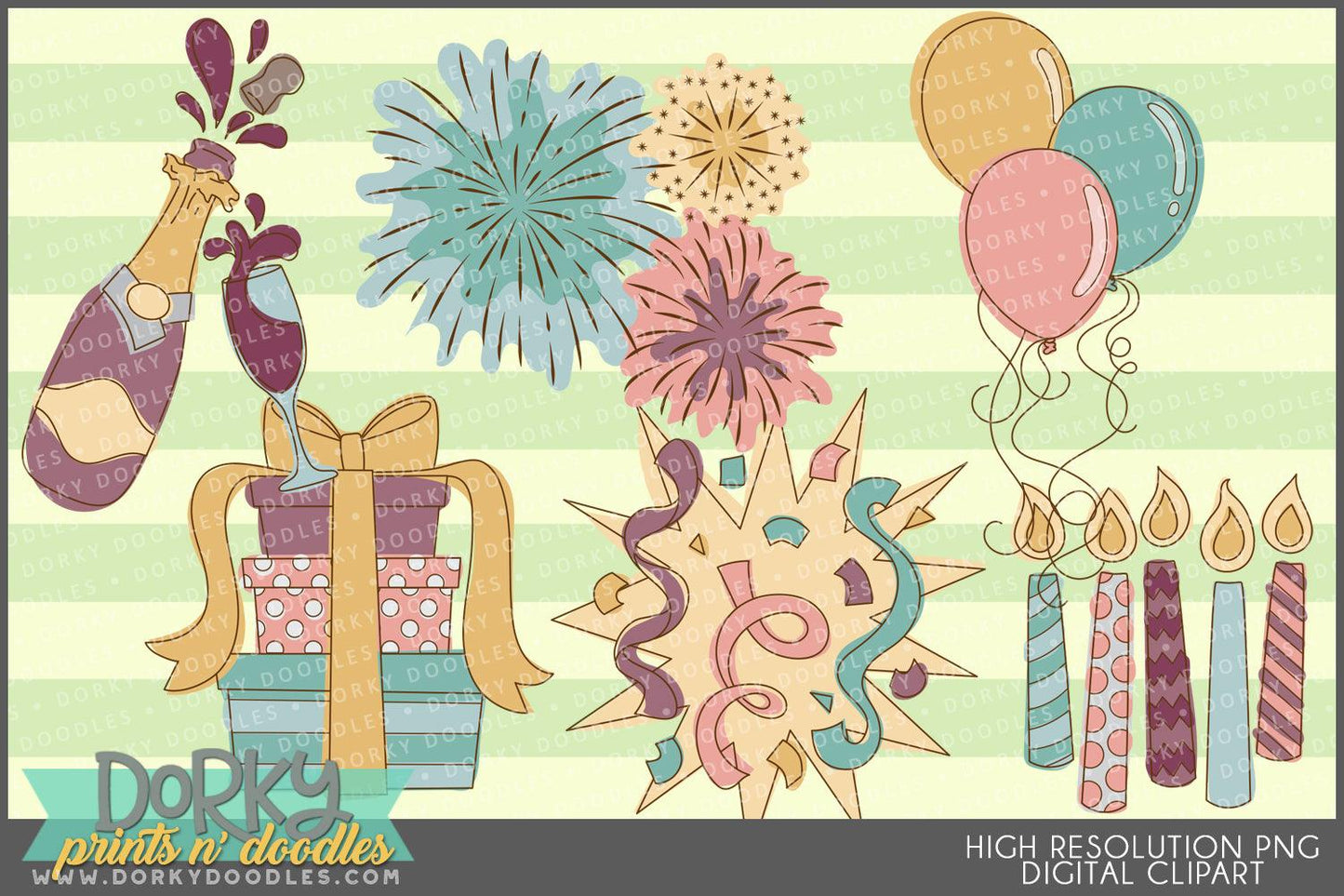 Celebration Birthday Clipart