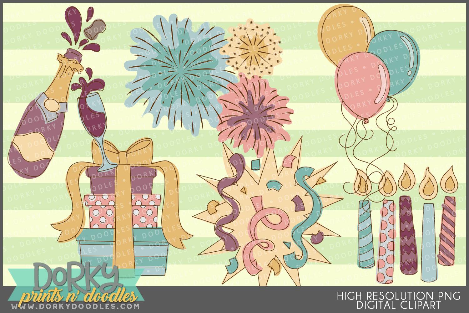 Celebration Birthday Clipart