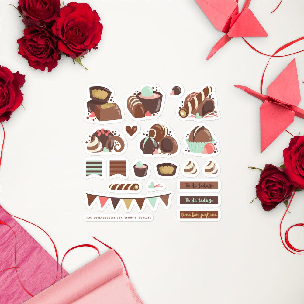Chocolate Love Sticker Sheet