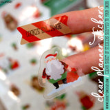 Christmas at the Cabin Clear Planner Stickers
