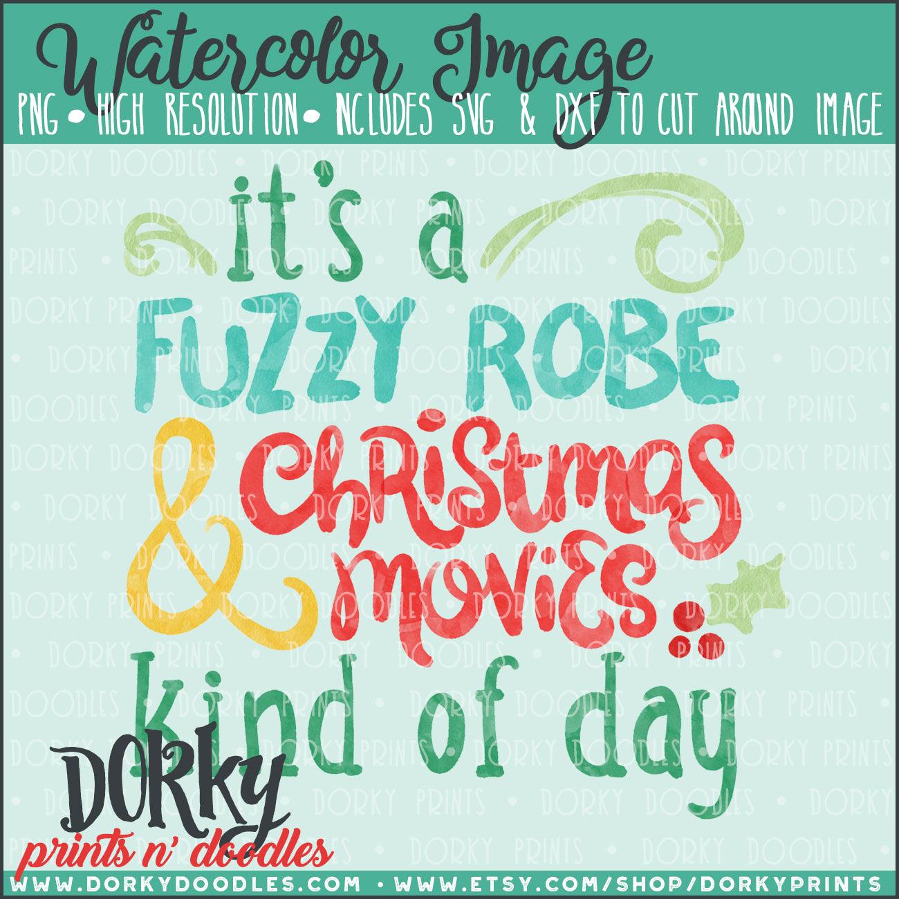 Christmas Movies Watercolor PNG
