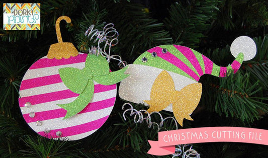 Christmas Ornament and Hat Cuttable Files
