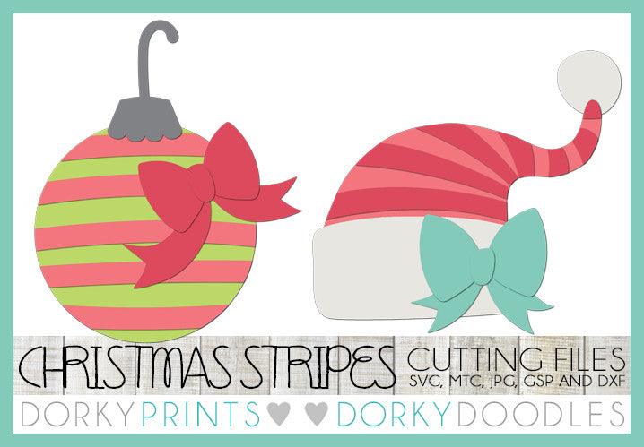 Christmas Ornament and Hat Cuttable Files