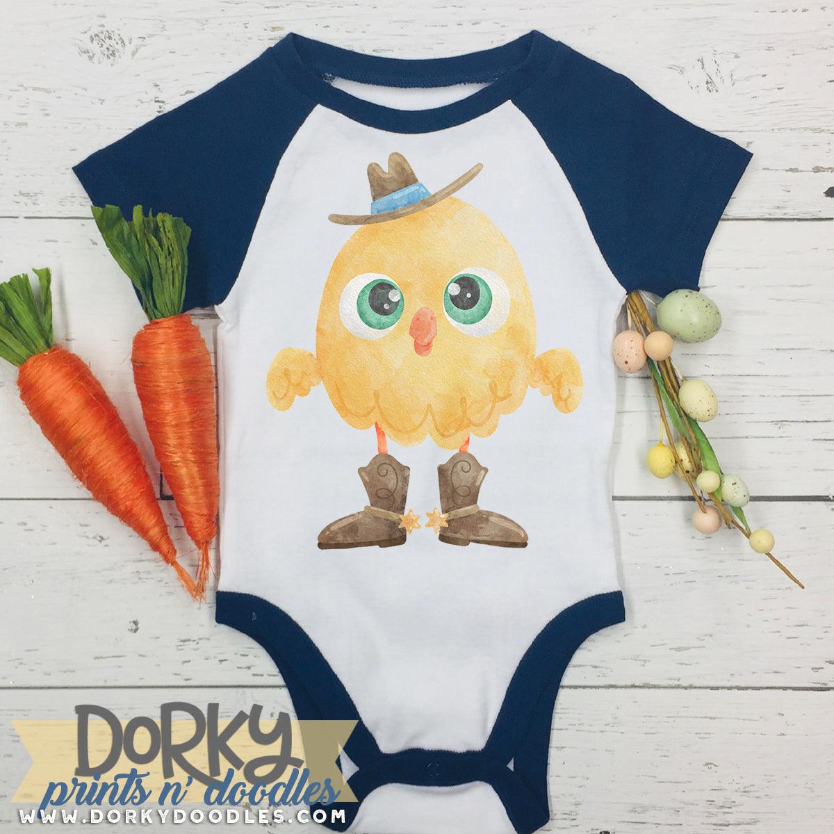 Cowboy Chick Watercolor PNG