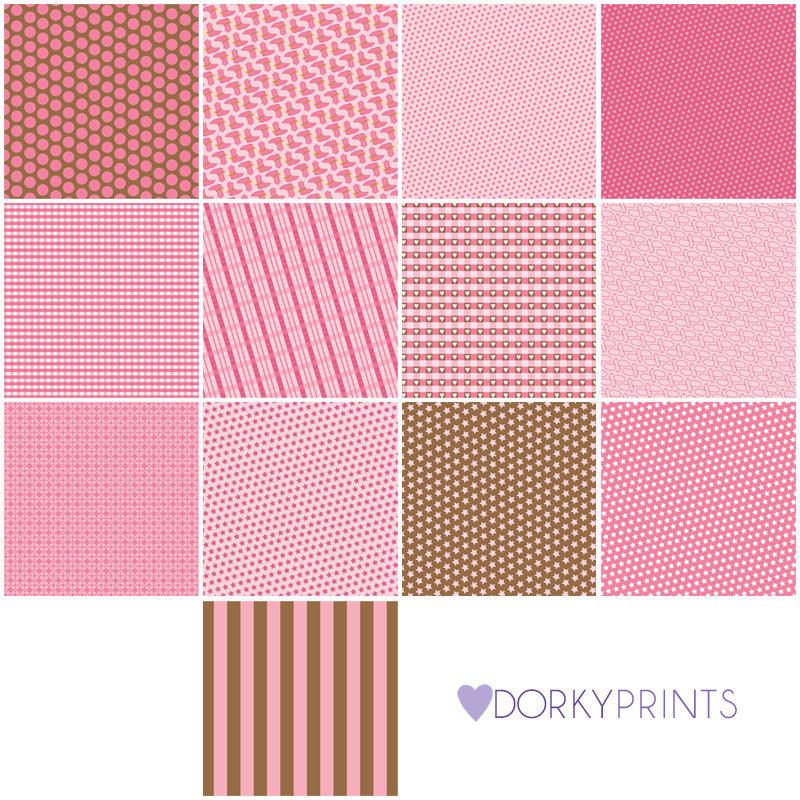 Cowgirl Digital Paper Pack
