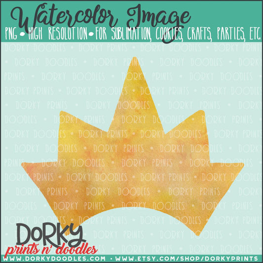 Crown Watercolor PNG