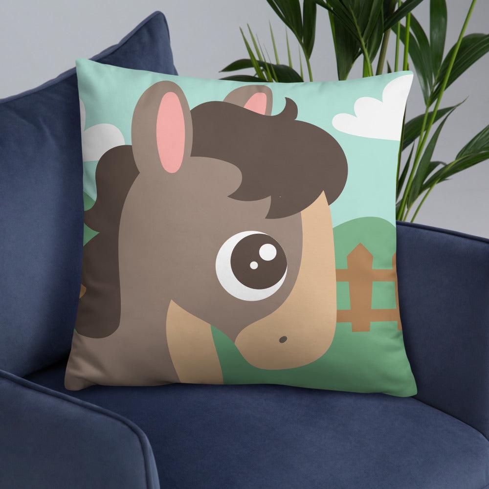 Cute Barnyard Pillow