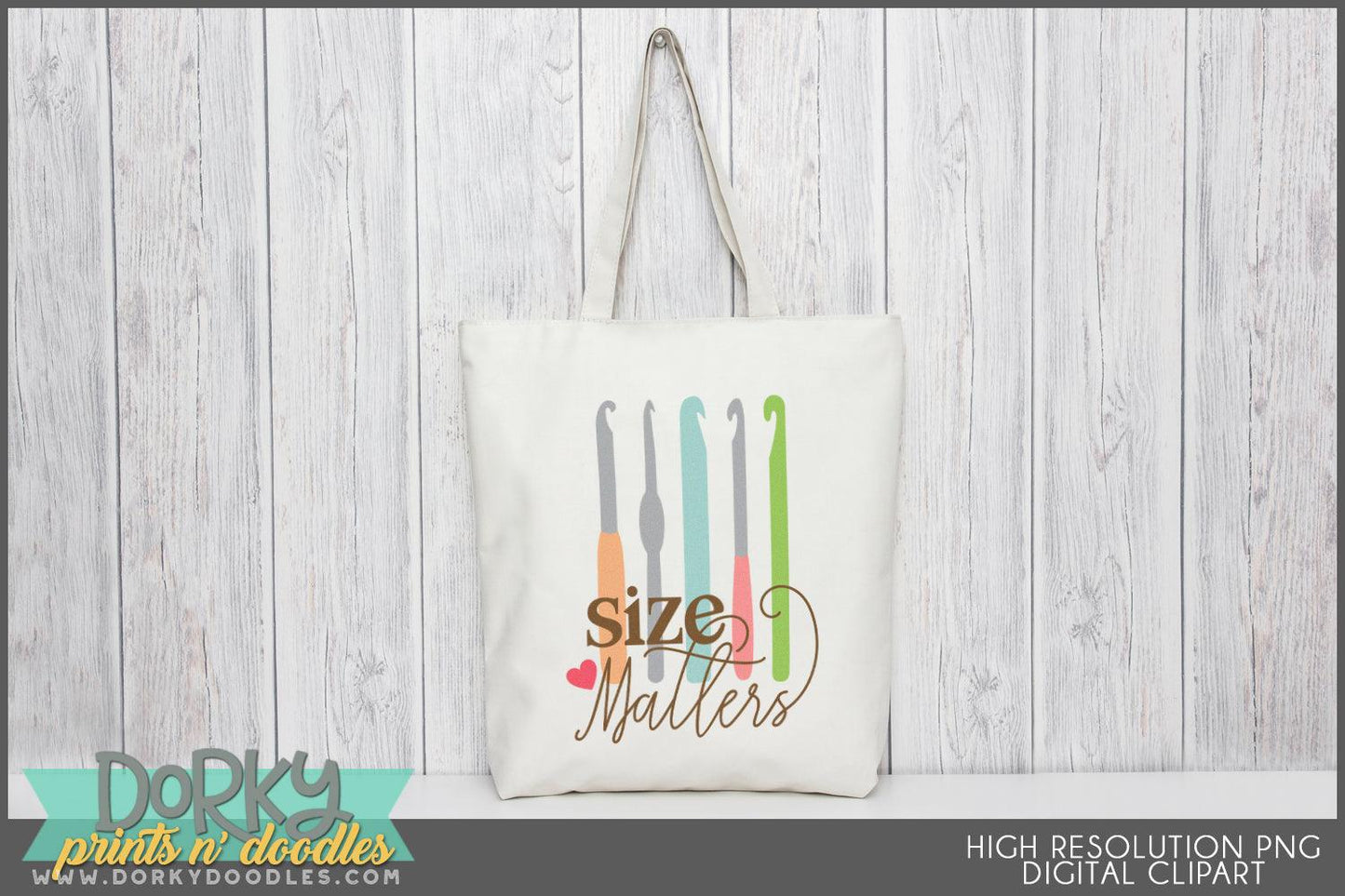 Cute Crochet Sayings Clipart - Dorky Doodles