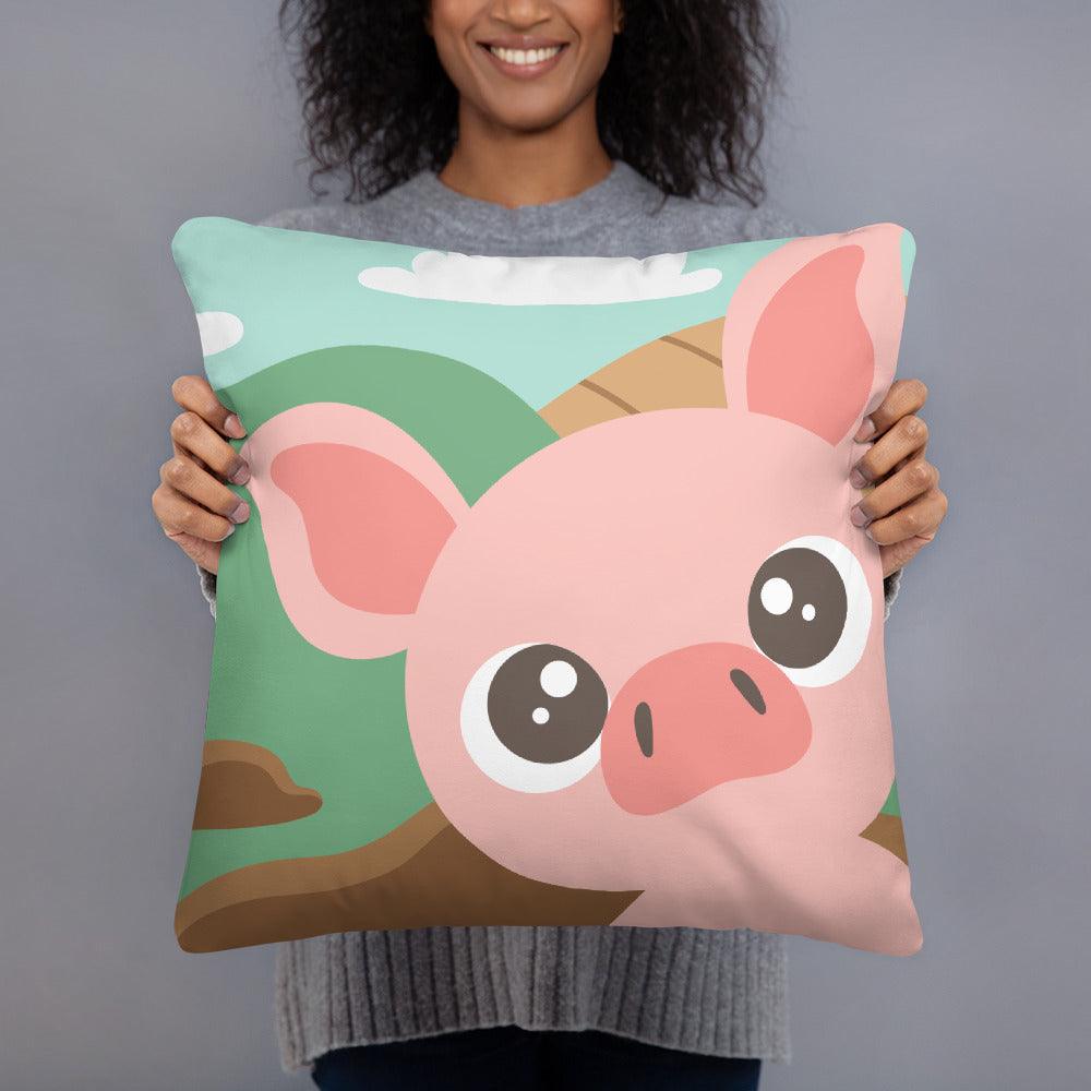 Cute Farm Pillow