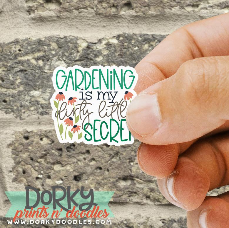 Cute Garden Stickers Sheet