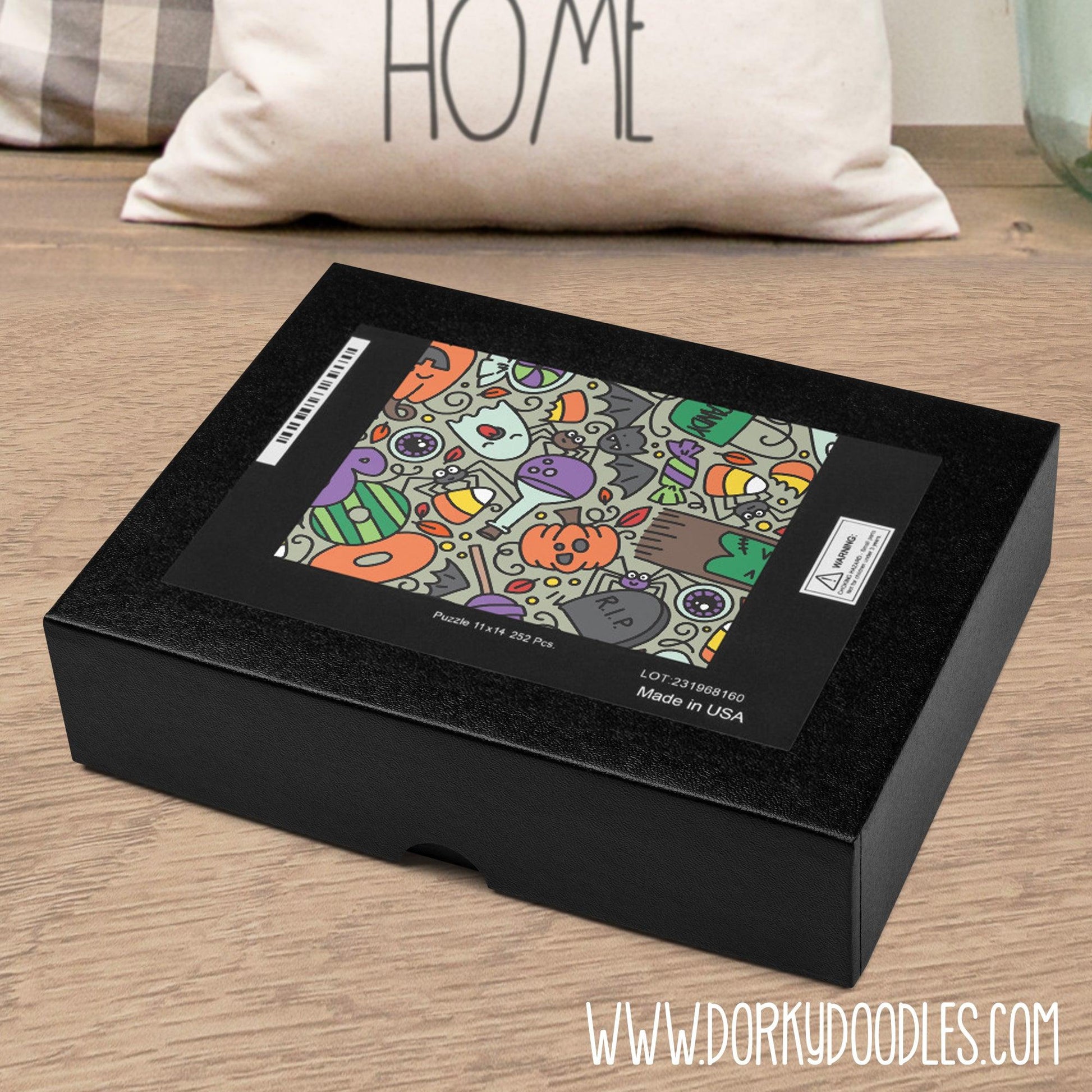 Cute Halloween Jigsaw puzzle - Dorky Doodles
