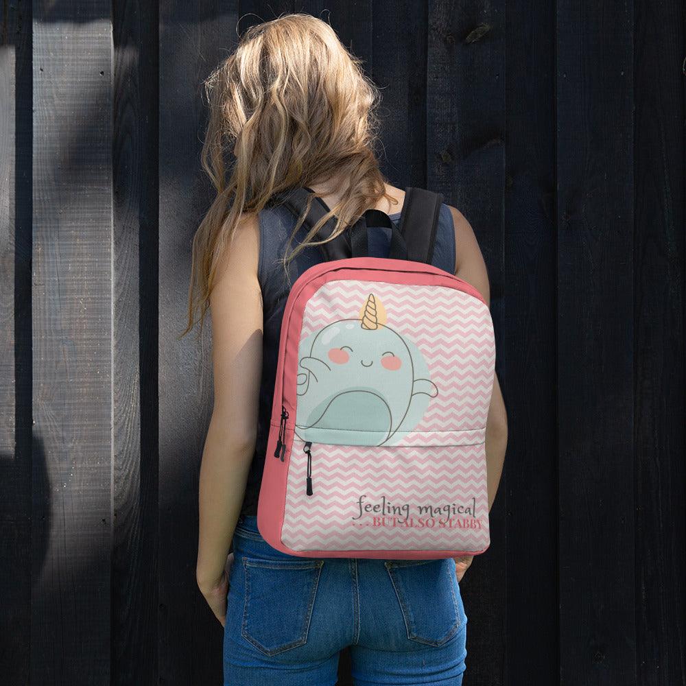 Cute Narwhal Backpack