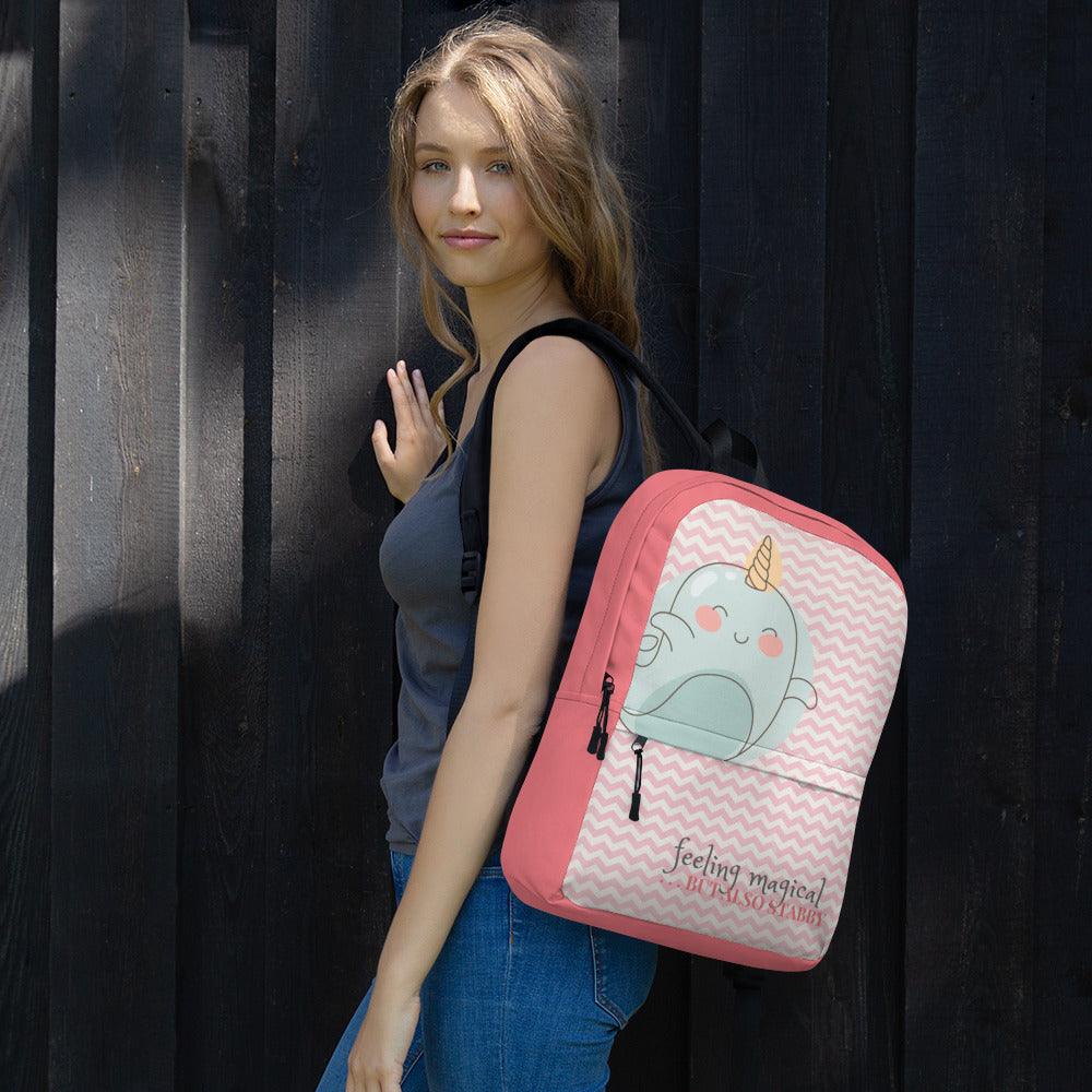 Cute Narwhal Backpack