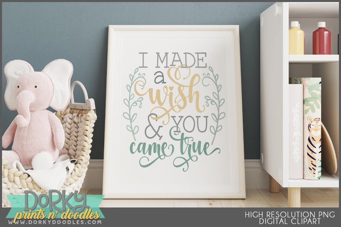 Cute Wordart for Babies Clipart - Dorky Doodles