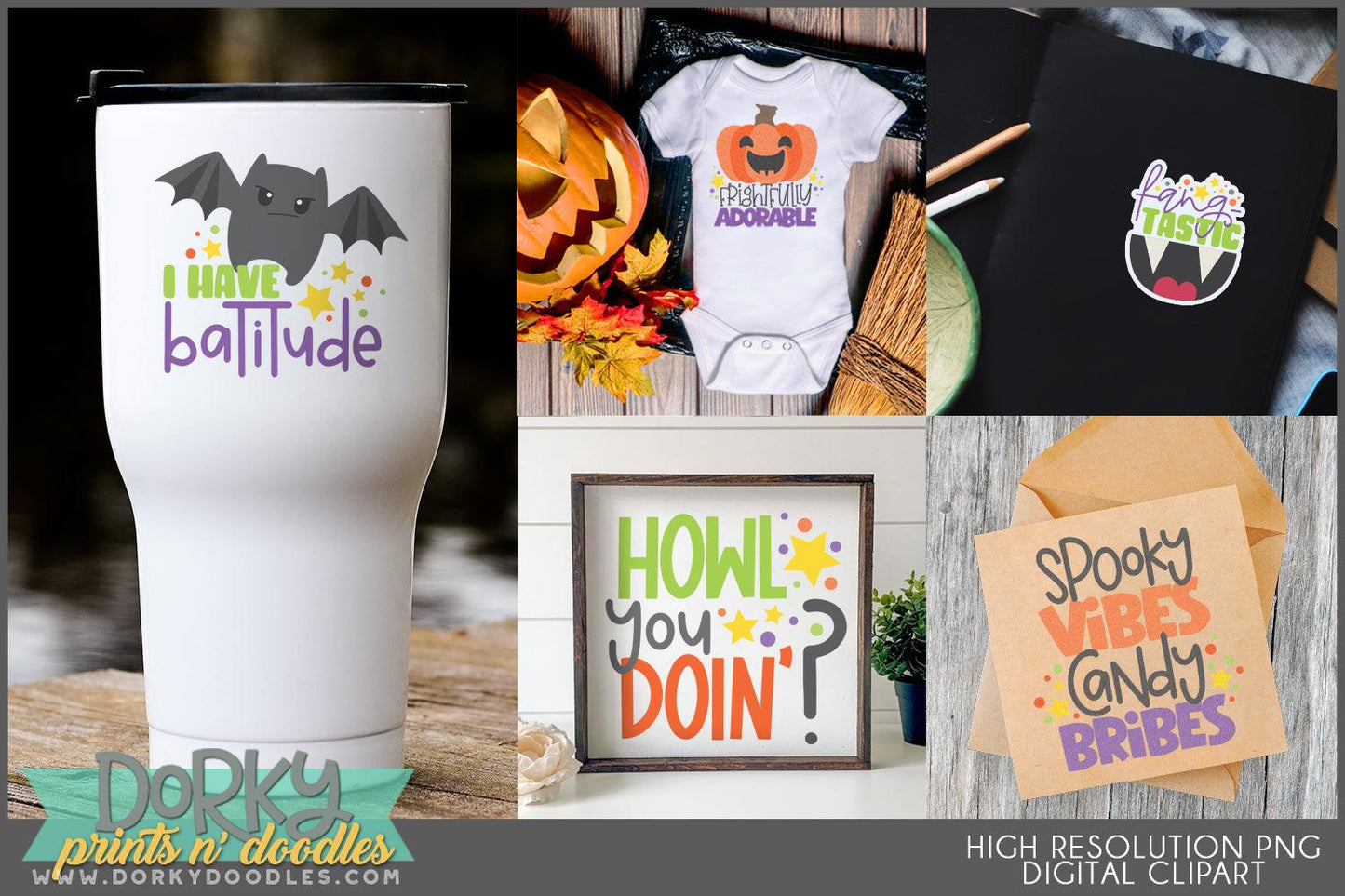 Cute Wordart Halloween Clipart