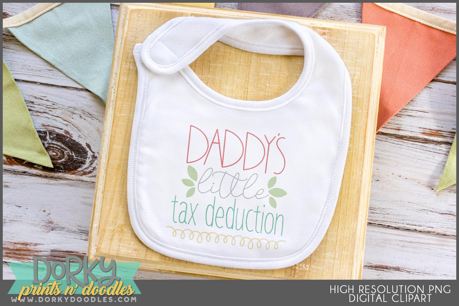 Daddy's Little Sayings Babies Clipart - Dorky Doodles
