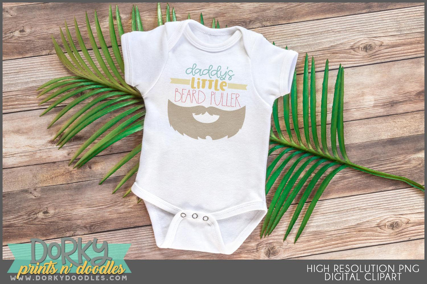 Daddy's Little Sayings Babies Clipart - Dorky Doodles