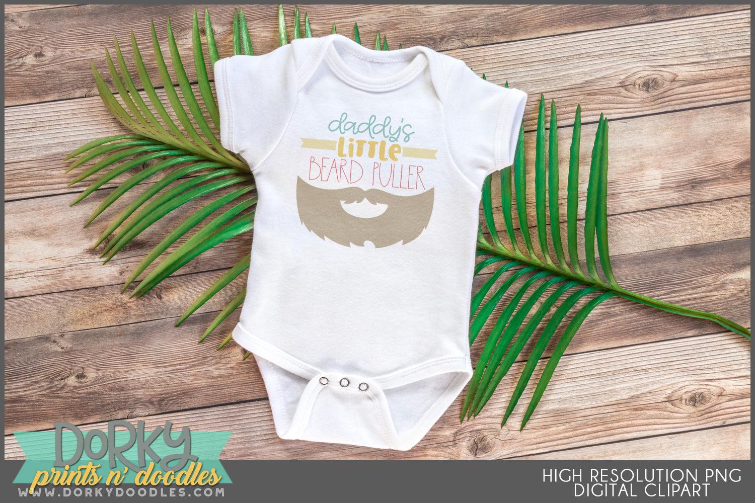 Daddy's Little Sayings Babies Clipart - Dorky Doodles