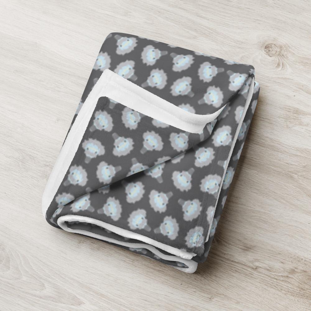 Einstein Light Bulb Throw Blanket
