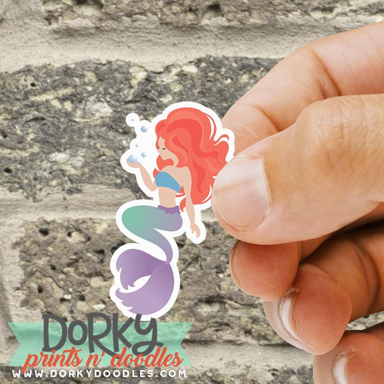 Elegant Mermaids Stickers Sheet